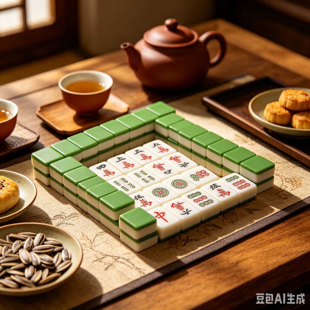 new year custom mahjong set